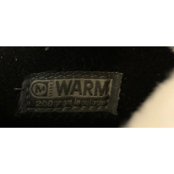 Merrell Snowcreek Cozy Womens 9 Waterproof Leather Mid Snow Boots Moon Ocre - Picture 9 of 12